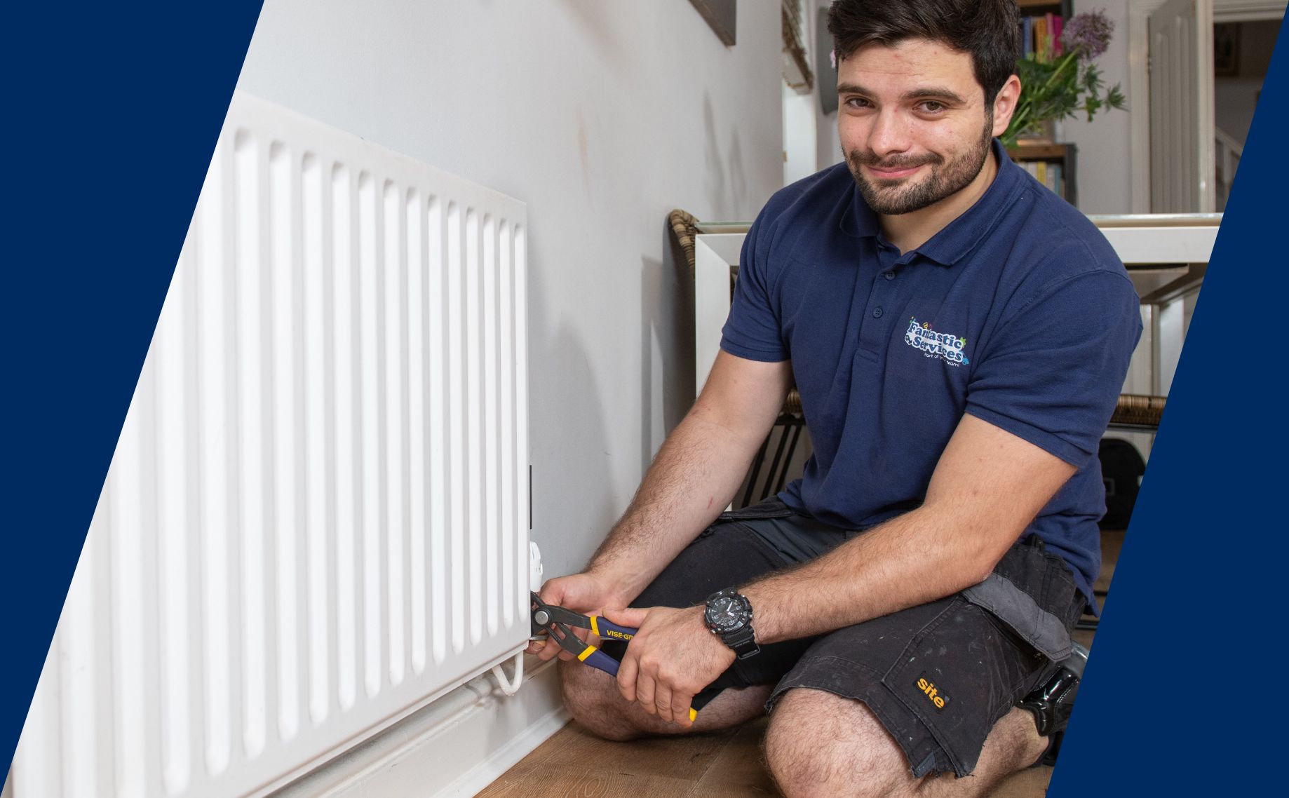 Central heating power flush services