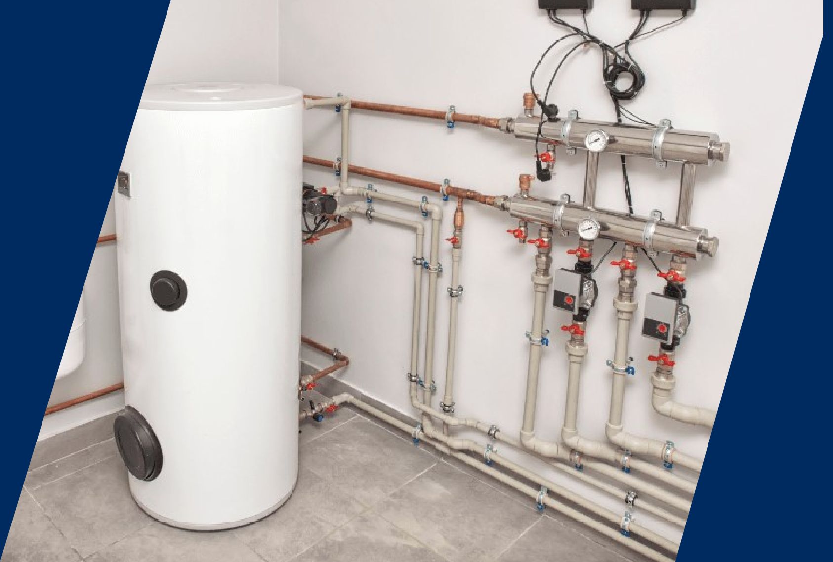 Unvented hot water cylinder service